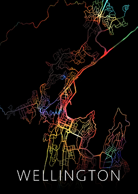 Wellington New Zealand Map