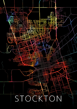Stockton California Map