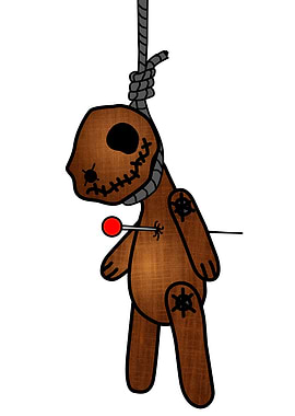 halloween Voodoo bear