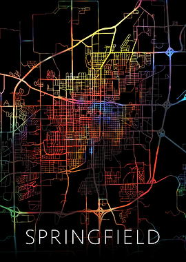Springfield Illinois Map