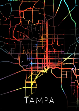 Tampa Florida Watercolor