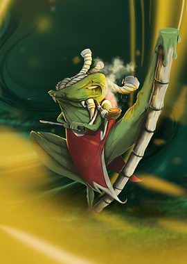 Wild Frog Monk