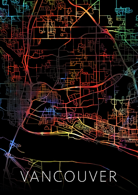 Vancouver City Watercolor