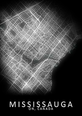 Mississauga Canada Map