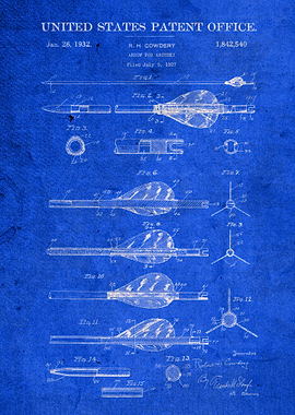 Old Arrow Vintage Patent