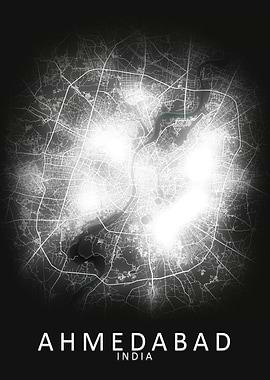 Ahmedabad India City Map
