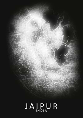 Jaipur India City Map