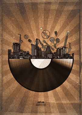 austin skyline vinyl