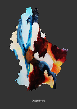 Luxembourg Map