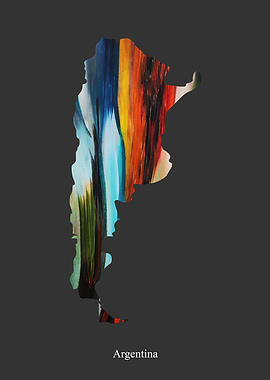 Argentine Map Colors