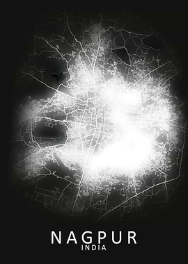 Nagpur India City Map