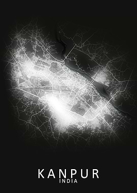 Kanpur India City Map