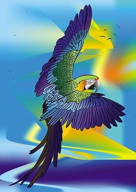 Wild Macaw mb003