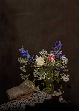 Still life with flowers