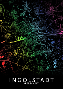 Ingolstadt Germany Map