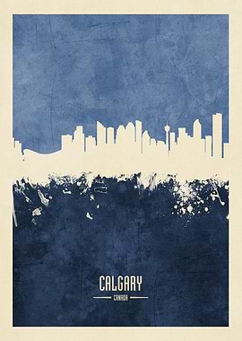 Calgary Canada Skyline
