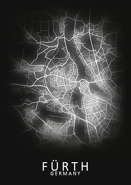 Furth Germany City Map