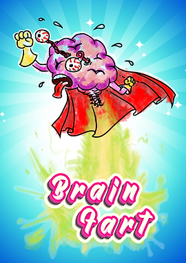 Brain Fart Superhero