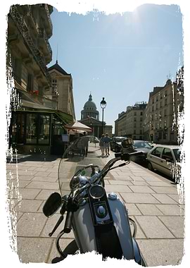 Poster presenting Paris