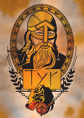 Tyr Norse Viking God
