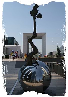 Poster presenting Paris