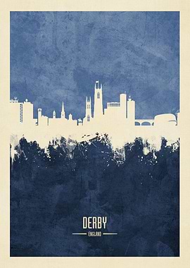 Derby England Skyline