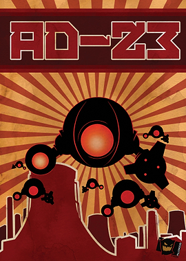 AD23 Drone Logo Cover