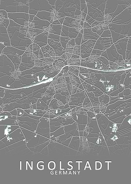 Ingolstadt Germany Map