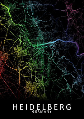 Heidelberg Germany Map