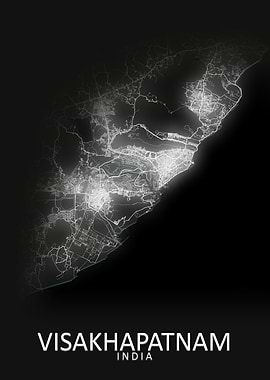 Visakhapatnam India Map