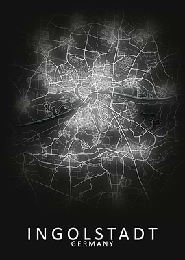 Ingolstadt Germany Map