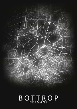Bottrop Germany City Map