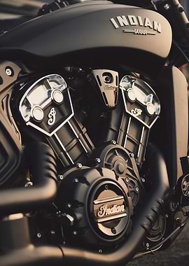 INDIAN MOTORCYCLE ENGINE