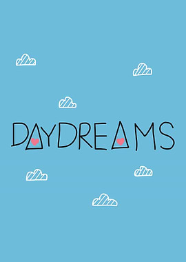 Daydreams word on sky
