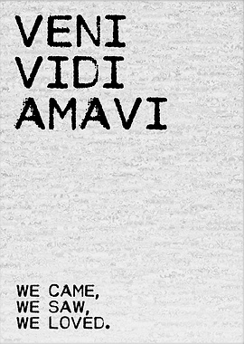 We Came W Saw We Loved