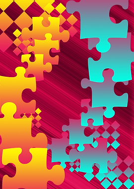 Attractive Puzzle Pattern