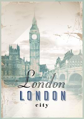 Poster presenting London