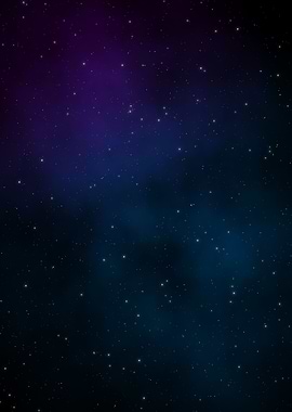 Stars field in the galaxy