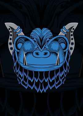 The barong mask