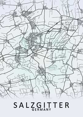 Salzgitter Germany Map