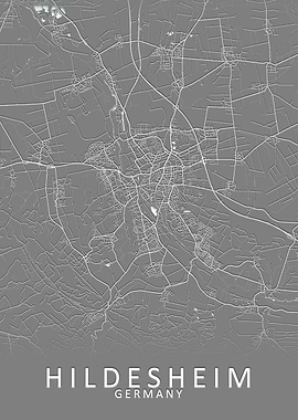 Hildesheim Germany Map