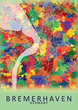 Bremerhaven Germany Map