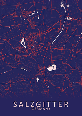 Salzgitter Germany Map