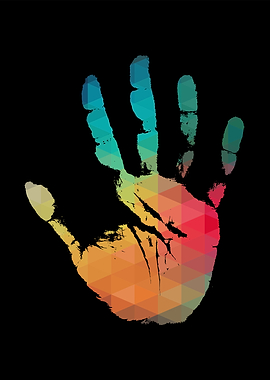 Rainbow Hand