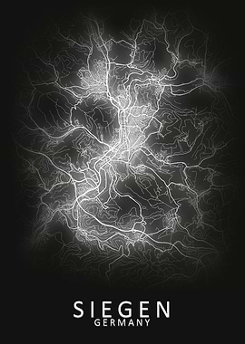 Siegen Germany City Map