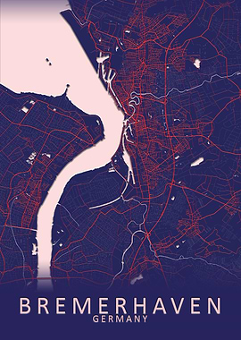 Bremerhaven Germany Map