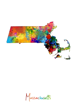 Massachusetts Map