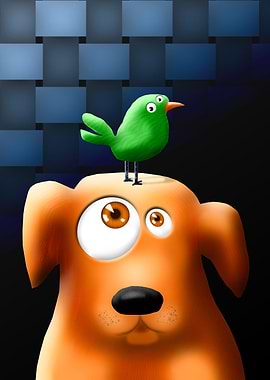 POMI the Dog with NANDU