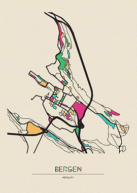 Bergen Map
