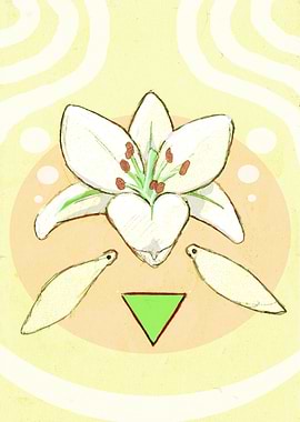 Easter Lily Pastel Yellow